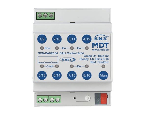 DALI Control 2x64 Gateway SCN-DA642.04