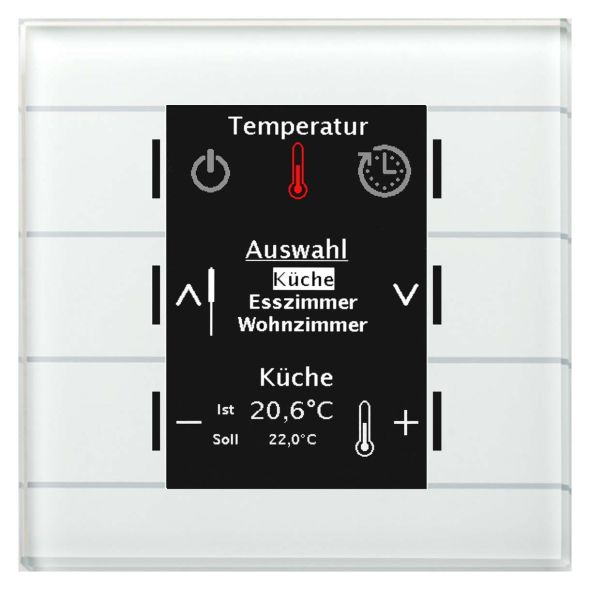 Glas Bedienzentrale Smart BE-GBZW.01