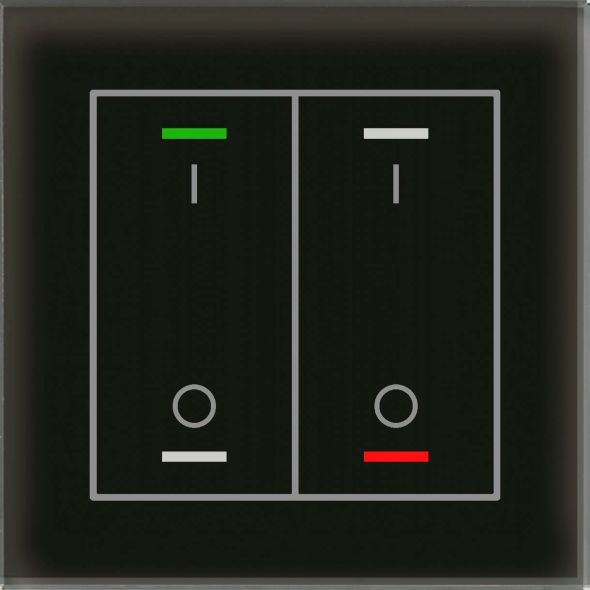 Glastaster II Light 2-fach BE-GTL2TS.B1 Glastaster II Light 2-fach BE-GTL2TS.B1