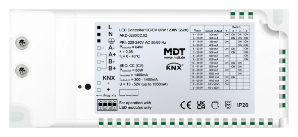 LED Controller CC/CV AKD-0260CC.02