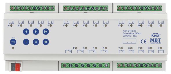 Schaltaktor 24-fach 12TE AKK-2416.03