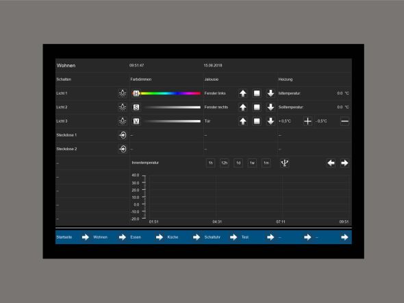 Touchpanel VisuControl VC-1001.04