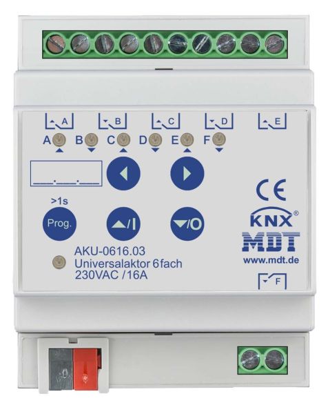 Universalaktor 6-fach 4TE AKU-0616.03 Universalaktor 6-fach 4TE AKU-0616.03
