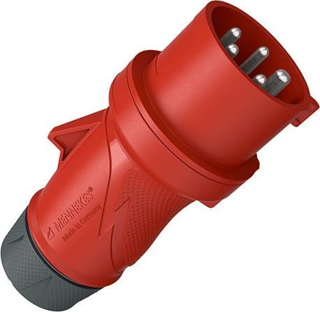 CEE Stecker Xtra R 13563 5p 16A 400V rot