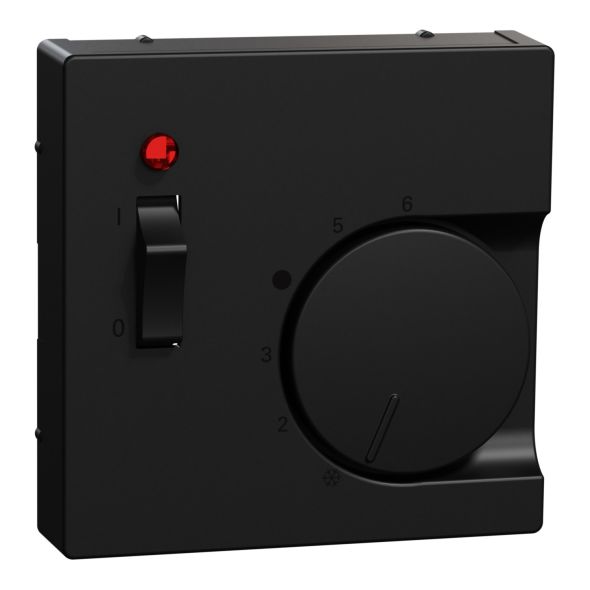 Zentralplatte sw matt MEG5760-0403