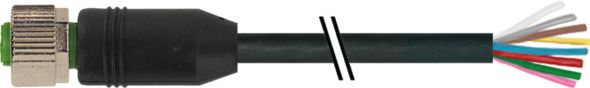 Buchse M12 A-kod. 7000-17041-6640150 Buchse M12 A-kod. 7000-17041-6640150