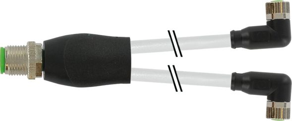 M12 Y-Verteiler 7999-40841-2330100 M12 Y-Verteiler 7999-40841-2330100