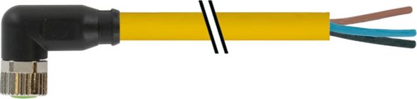 M8 Buchse gewinkelt 7000-08081-0300500 M8 Buchse gewinkelt 7000-08081-0300500