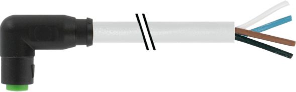 M8 Buchse gewinkelt 7000-08261-2311000