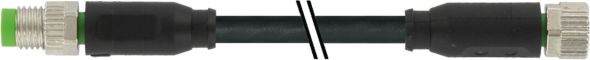 M8 Stecker/M8 Buchse ger. 7000-88011-6310015 M8 Stecker/M8 Buchse ger. 7000-88011-6310015