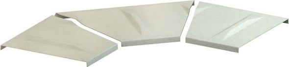GFK-Deckel für Bogen 90Gr. KKBD 500-R600 GFK-Deckel für Bogen 90Gr. KKBD 500-R600