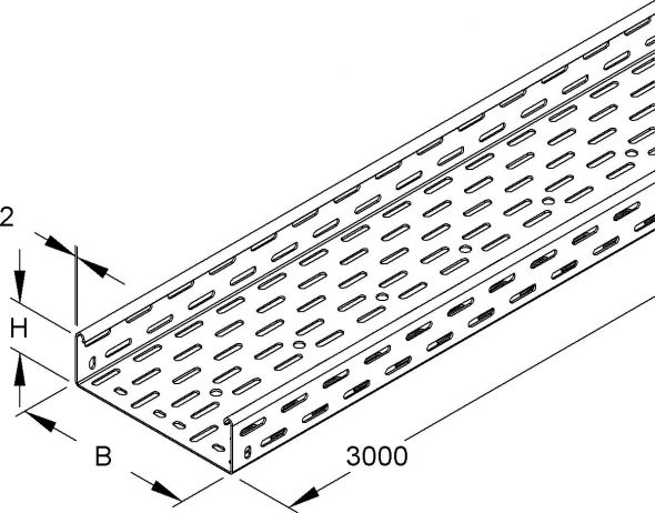 Kabelrinne RSS 60.500 F OV