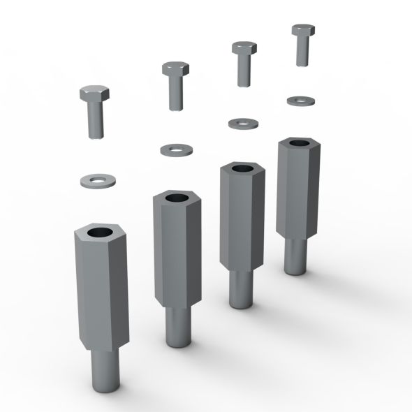 Dachdistanzsatz 50 CVK50 (VE4) Dachdistanzsatz 50 CVK50 (VE4)