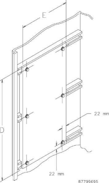 Montageplatte, 2000x400 A20SMP4GE Montageplatte, 2000x400 A20SMP4GE
