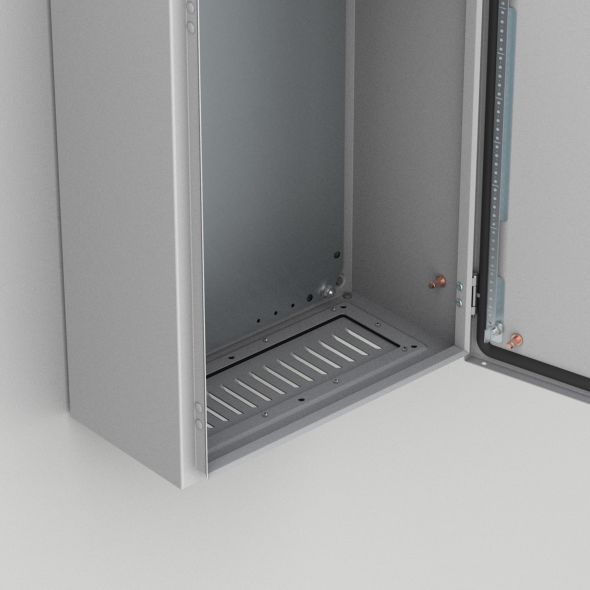 Ventilierte Flanschplatte AFR01R5