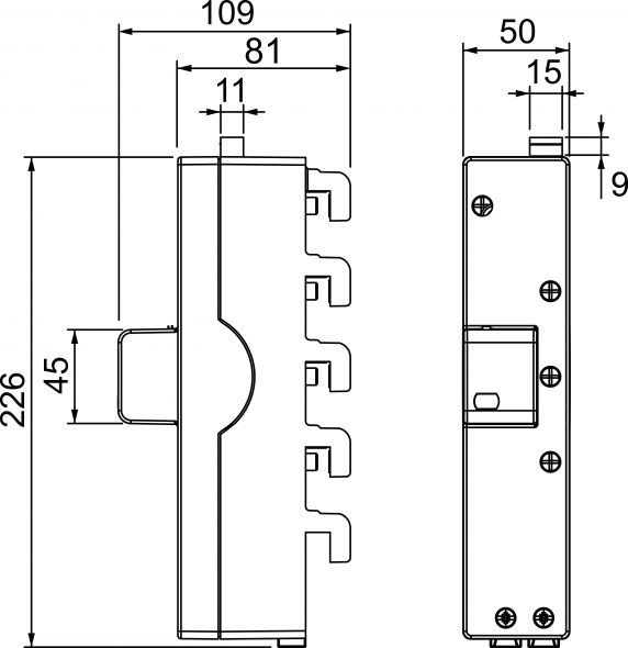 LightningController Rail MCF75-NAR-TNC+FS LightningController Rail MCF75-NAR-TNC+FS
