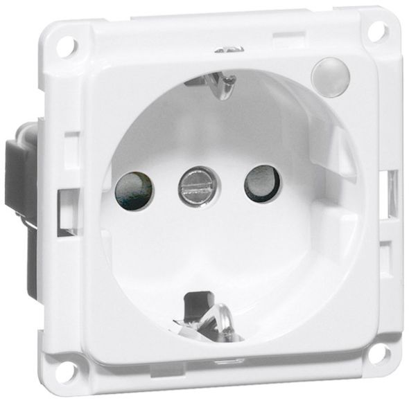 SCHUKO-Steckdose rws D 6611.02 ME GLK SI SCHUKO-Steckdose rws D 6611.02 ME GLK SI