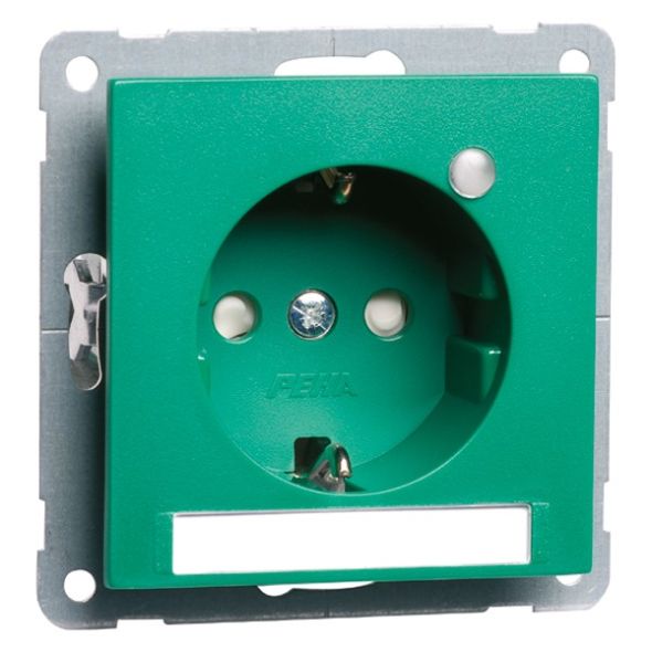 Steckdose SCHUKO grün D 20.6511.422LED/4NA Steckdose SCHUKO grün D 20.6511.422LED/4NA