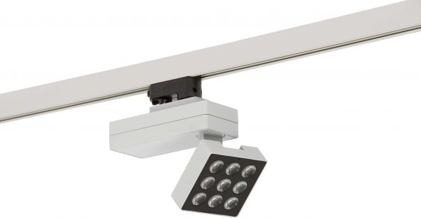 LED-Stromschienenstrahler KARO-S 2500-830M-FSW