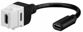 Buchse für Montageadapter KMK-USB-C 3.1 KP rw Buchse für Montageadapter KMK-USB-C 3.1 KP rw