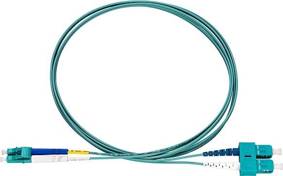 Patchkabel LC-D/SC-D OM4 vio 2m Patchkabel LC-D/SC-D OM4 vio 2m