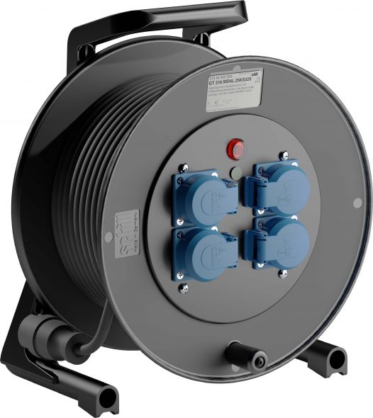 Spezialgummi-Kabeltrommel GT 310.MD4L.25KS325
