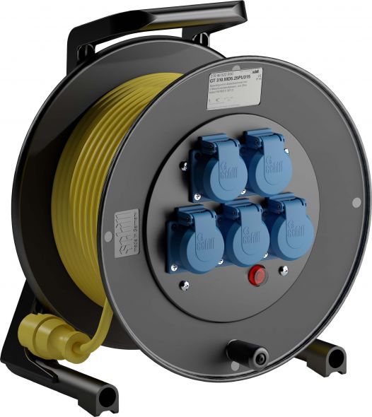 Spezialgummi-Kabeltrommel GT 310.MD5.25PU315