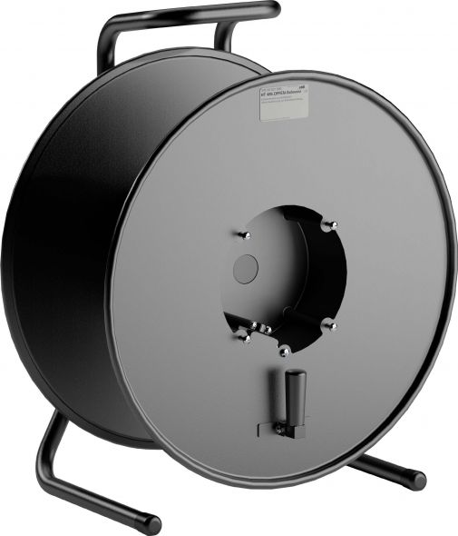 Stahlblech-Kabeltrommel HT 485.OFFEN-SCHWARZ