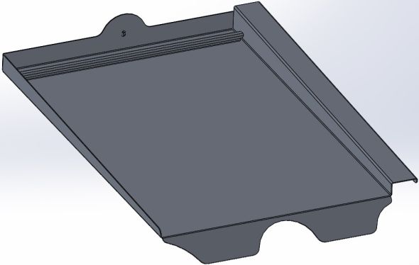 Alu-Tile BEZ f. Erlus 103005-057 Alu-Tile BEZ f. Erlus 103005-057