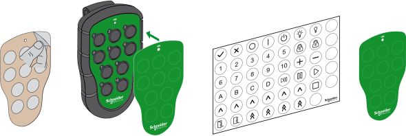 Aufkleber-Set ZARC620 Aufkleber-Set ZARC620