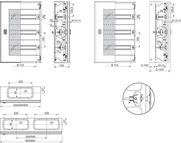 Automatenabdeckung NSYDLM66