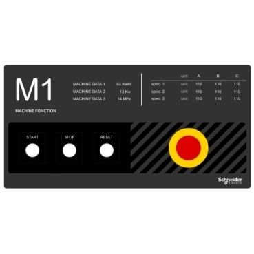 Beschriftungsfeld ZBYLEG402001