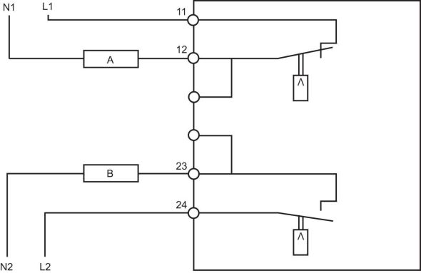 Doppelthermostat NSYCCOTHD