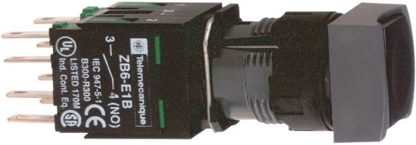 Drucktaster schwarz XB6CA25B