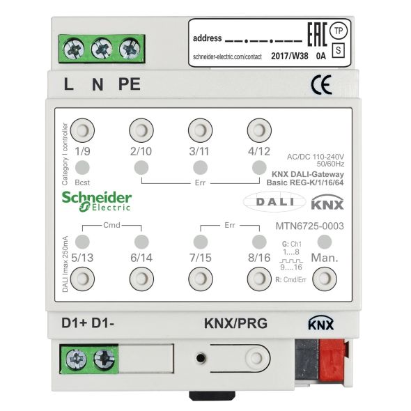 KNX DALI-Gateway Basic MTN6725-0003