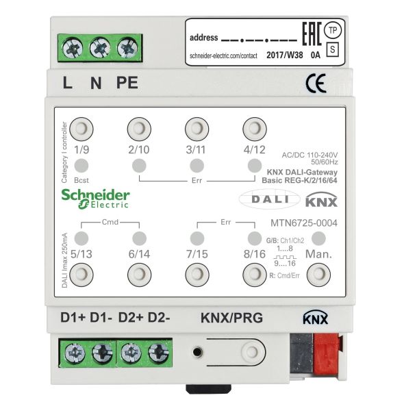 KNX DALI-Gateway Basic MTN6725-0004