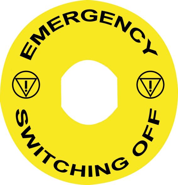 Schild D60mm ZBY9360