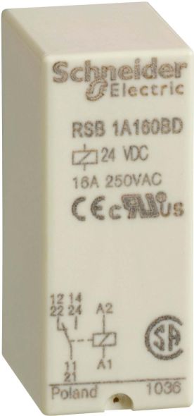 Steckrelais RSB1A160BD Steckrelais RSB1A160BD