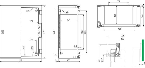 Wandschrank NSYPLM32TG Wandschrank NSYPLM32TG