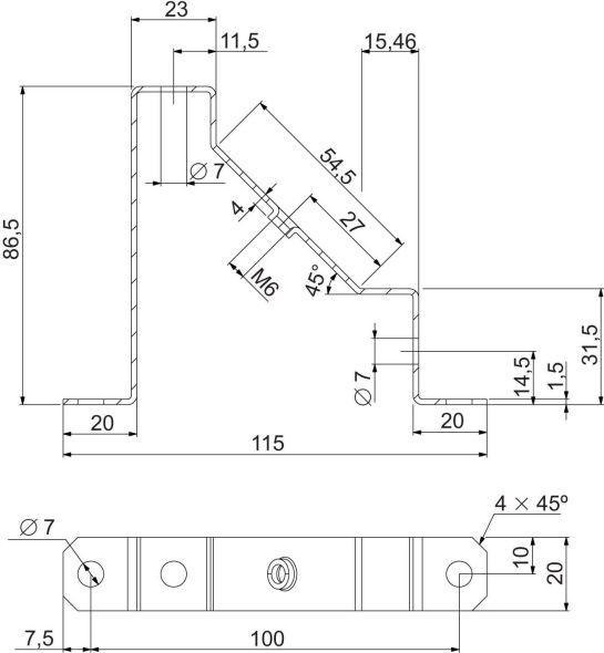 Winkel SF/SM NSYFB45