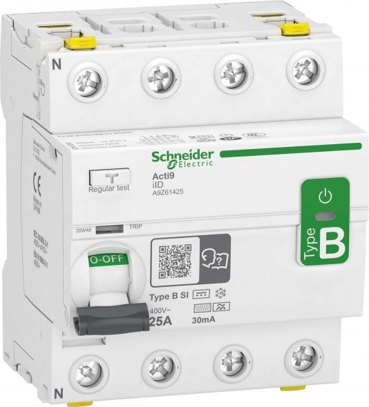 FI-SCHALTER IID 4P 25A 30MA TYP B-SI A9Z61425 FI-SCHALTER IID 4P 25A 30MA TYP B-SI A9Z61425
