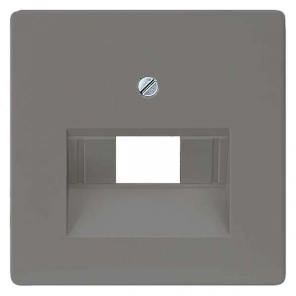 Netzwerk-Abdeckplatte 5TG1227 carbonmetallic Netzwerk-Abdeckplatte 5TG1227 carbonmetallic
