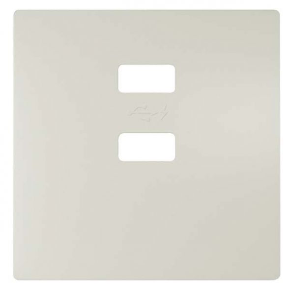 Abdeckung 2xUSB-Ladegerat 5TG1378-0TW