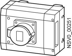 Abgangskasten BD01-AK1X/CEE163S14