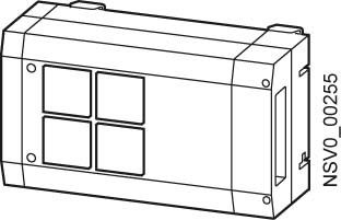 Abgangskasten BD01-AK2X/4SD163S14 Abgangskasten BD01-AK2X/4SD163S14