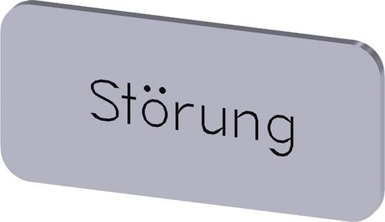 Bezeichnungsschild 3SU1900-0AC81-0AQ0