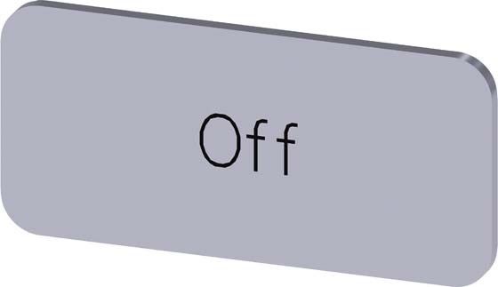 Bezeichnungsschild 3SU1900-0AC81-0DK0