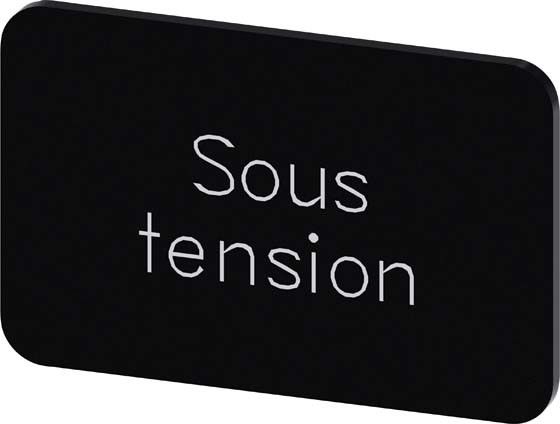 Bezeichnungsschild 3SU1900-0AD16-0GS0 Bezeichnungsschild 3SU1900-0AD16-0GS0