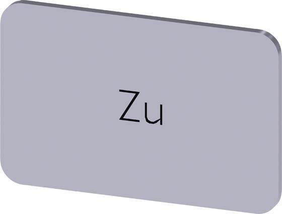 Bezeichnungsschild 3SU1900-0AD81-0AL0