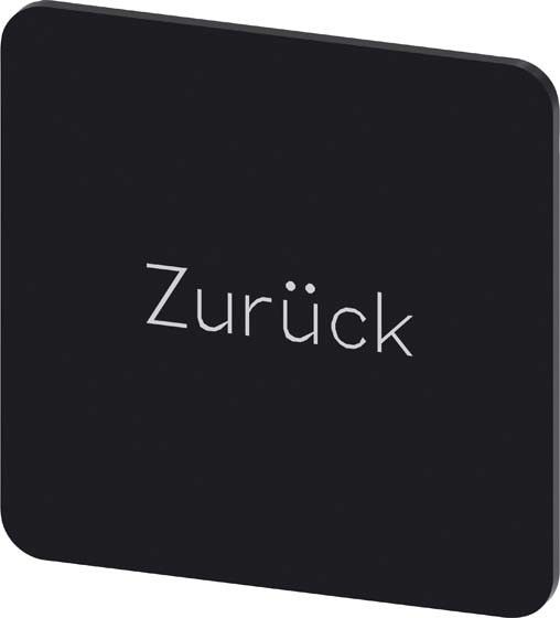 Bezeichnungsschild 3SU1900-0AE16-0AG0